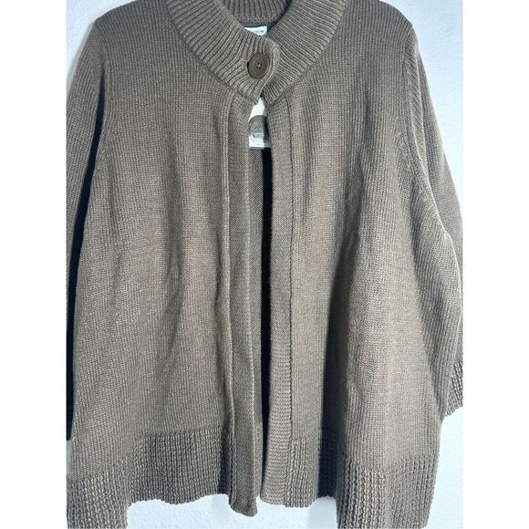 NWT Croft&Barrow Women’s Bohemian One Button Cardigan Size 2X - Picture 2 of 12